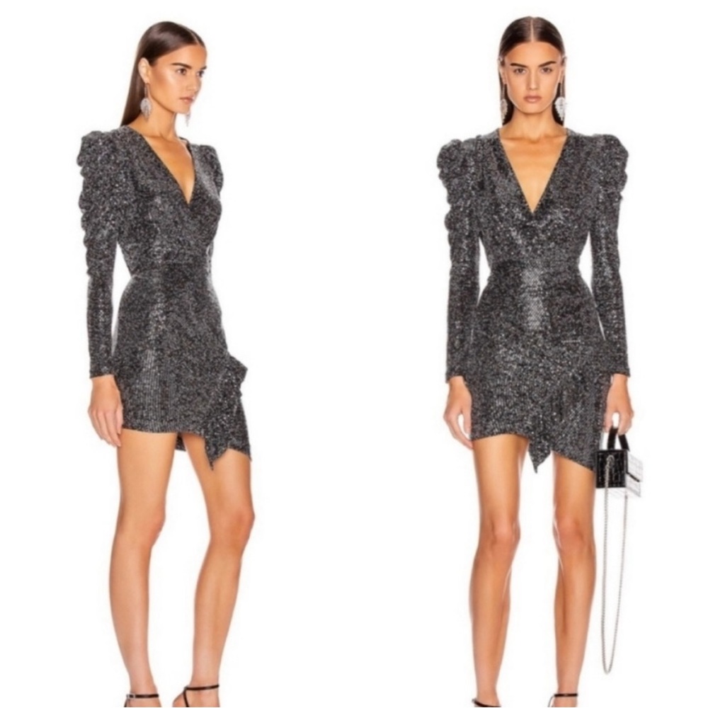 NWT Iro‎ lou Lou dress sparkling size 44 or US 12